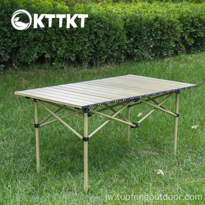 Wisata Camping Picnic Egg Roll Tableⅱ